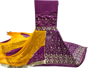 Man Fashion Embroidered Semi Stitched Lehenga Choli