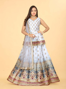 ETHNICTREE Printed Stitched Lehenga Choli