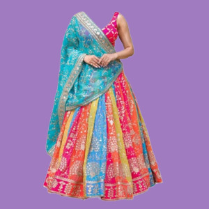 KAPANKU Self Design Semi Stitched Lehenga Choli
