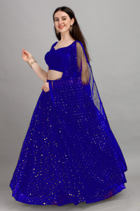 Cloth Factory Embellished Semi Stitched Lehenga Choli