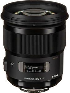SIGMA 50 mm f/1.4 DG HSM Art Standard Zoom Lens - SIGMA : Flipkart.com