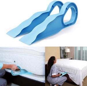 SK RAYAN 2 TC PVC Single Self Design Flat Bedsheet