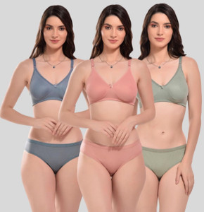Peach and Cherie Lingerie Set