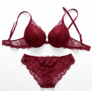 Alzuri Unitrust Premium Designer Bra & Panty Set with Matching Panty Lingerie Set