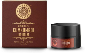 shesha ayurveda Kumkumadi Brightening Lip Balm 5 Gram natural
