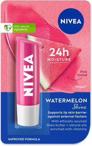 NIVEA Shine Caring Lip Balm Watermelon - Image 6
