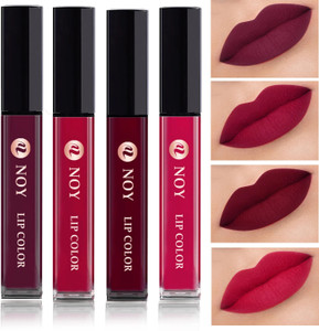 NOY Ultra Matte Liquid Lip Color- Waterproof Long Lasting Lipstick for Indian NL105