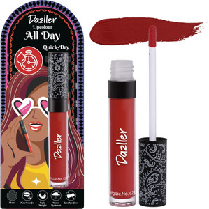 Dazller All Day Lipcolour, Ultra Intense Matte,Smudge-Proof, Lightweight,Up to 8Hrs Stay