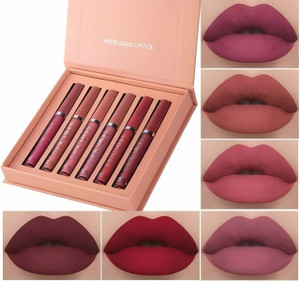 kHUDAt Weightless Liquid Lipstick 6 Shades Comfortable Wear