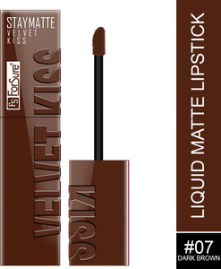 फ्रीकल्टर Velvet Kiss Non-Transfer & Long-Lasting Liquid Lipstick, Up to 12-Hour Stay