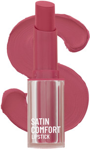 SWISS BEAUTY Satin Comfort Lipstick | Ultra-Hydrating | Highly Pigmented |Satin Matte Finish