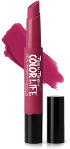 Teen Teen Color Life Nontransfer Lipstick with Primer and Long Lasting, Matte Finish