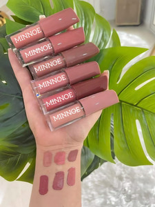 MINNOE Nude Edition Long Lasting Sensational Liquid Matte Lipstick Set of 6