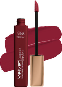 Beauty Berry Velvet Waterproof, Non Transfer Long Lasting Matte Liquid Lipstick for Women