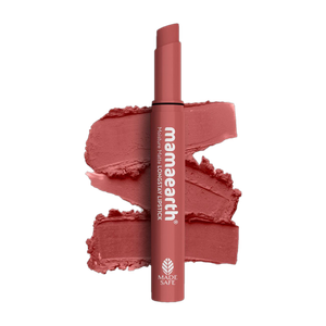 Mamaearth Moisture Matte Lipstick for 12 Hour Long Stay- Carnation Nude