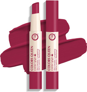 COLORS QUEEN Stay Long Lasting Non Transfer Waterproof Matte Lipstick