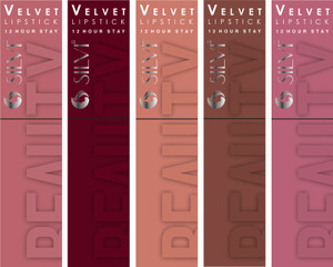 SILVI Velvet Matte Lipstick Combo Pack of 5 | 12H Long Stay Waterproof | Long Lasting