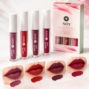 NOY Classic Matte Lipstick Set Waterproof High Pigment Smooth Finish