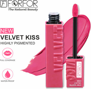 FORFOR Velvet Kiss Matte Liquid Lipstick – Pack of 1