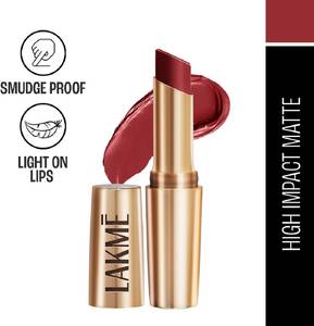Lakmé 9TO5 Primer + Matte Lip Color Cherry Chic