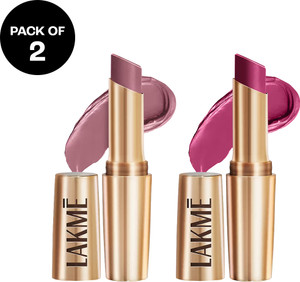 Lakmé Primer + Matte Lipstick Pack of 2