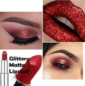 Herrlich Diamond Glitter Long Lasting Waterproof Eyes And Cheeks Metallic Lipstick