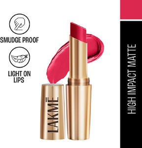 Lakmé 9TO5 Primer + Matte Lip Color Scarlet Surge