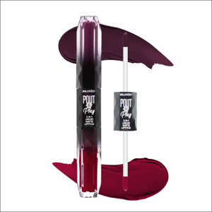 Color Sky Pout & Play 2 in 1 Liquid Lipstick | Longlasting Matte lipstick liquid