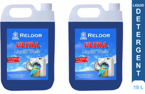RELDOR Washing machine liquid detergent top load and front load combo pack of -2 Lavender Liquid Detergent