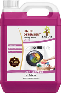 MKRB Liquid Detergent, Soft Citrus Scent , Clean scent Technology with power wash. Rose Liquid Detergent
