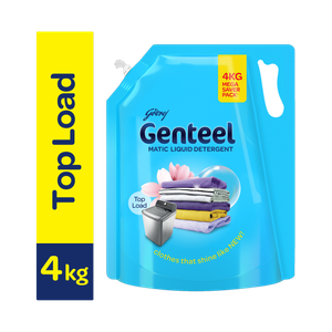 Godrej Genteel Matic Top Load Floral Liquid Detergent (4 L) - Image 1