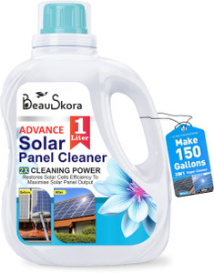 Beauskora Solar Cleaner I Solar Panel Cleaner Liquid I Solar Panel Kit Stain Remover