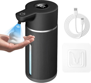 Costar Rechargeable Automatic Sensor Soap Dispenser with Digital Screen for Bathroom, 450 ml Soap, Foam, Liquid Dispenser