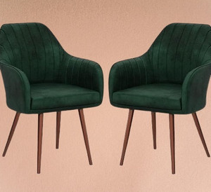 Toxigo Fabric Living Room Chair Green - Image 5