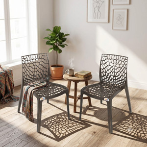 AVRO furniture Spider Heavy Duty, Durable, Stackable, Indoor & Outdoor Use, Living Room Kursi, Plastic Living Room Chair