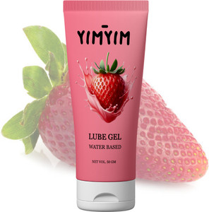 Yim Yim Water-Based Strawberry Lube Gel – Smooth, Sweet & Sexy Lubricant