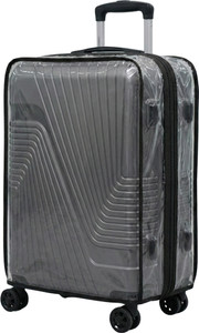 NT Creation Caver Travel Suitcase Trolley Bag Protector - Scratch & Dust Proof Stretchable & Scratchproof , Reusable And Washable, Durable Fabric Luggage Cover
