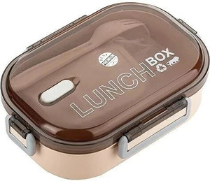KEATON Peach Lunch Box 2 Containers Lunch Box