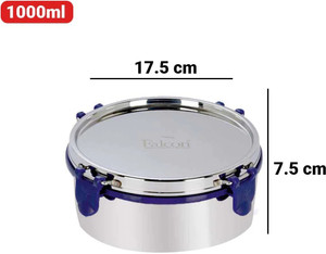 FALCON Food Grade Stainless Steel Eco Nxt Big Container 6.2 - 1000ml 1 Containers Lunch Box