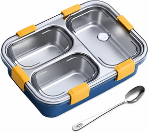 HKC 3 Containers Leak Proof Lunch Box - Image 6