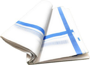 shershaan Solid White Lungi