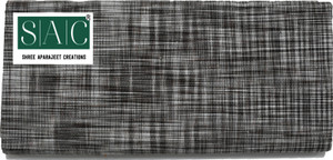 SAC SHREE APARAJEET CREATIONS Premium quality Men's Black Khadi print Khadi cotton lungi Self Design, Solid, Striped Men Dhoti
