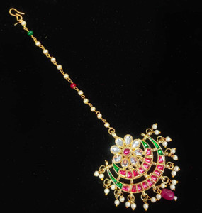 Shree Creation Brass Maang Tikka