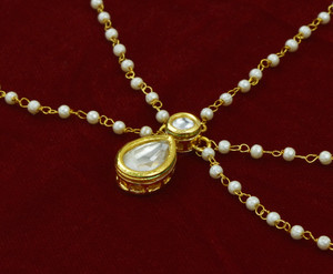 KYOOT JEWELS Brass, Alloy Matha Patti