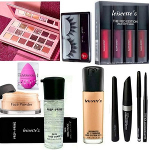 Leiseette'z Iconic xclusive makeup kit for girls and women for mesmerizing look (set of 11)