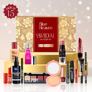 BLUE HEAVEN Bridal Makeup Kit Luxe Edition Pack of 15 - Image 6