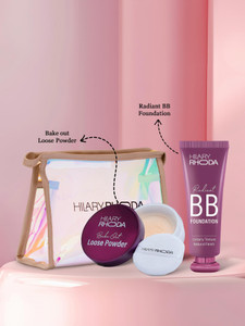 Hilary Rhoda BB Cream & Loose Powder Duo | Travel-Friendly Makeup Kit for Women