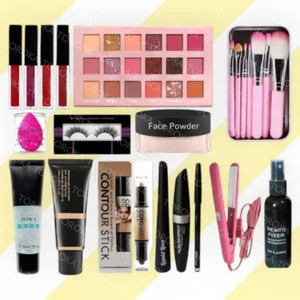toroka New WOMEN FACE MAKEUP SET GIRLS (Pack of 12 })