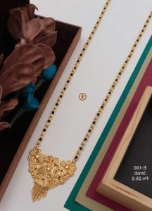 wuzela Best 1 Gram Gold Mangalsutra Brass Mangalsutra