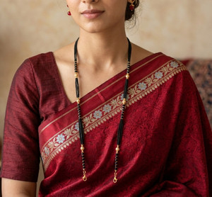 Swaroop Designer Mangalsutra Chain Only Without Pendant 34 Inch Long Chain Only Copper Mangalsutra